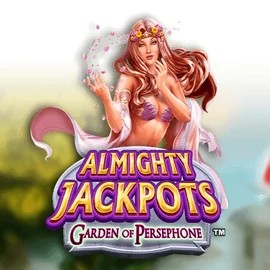 Almighty Jackpots: Garden of Persephone game by Novomatic – logo hosted on Hispin Casino