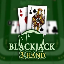 Official Table Games logo: Blackjack 3H (Habanero) by Habanero at Hispin Casino