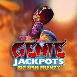 Genie Jackpots: Big Spin Frenzy slot visual from Blueprint Gaming available on hispin.eu.com