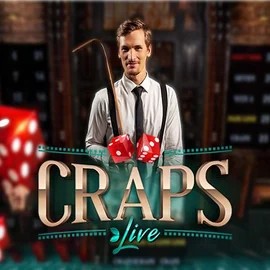 Live Craps slot visual from Evolution available on hispin.eu.com