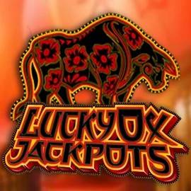 Lucky Ox Jackpots logo – Jackpots by Rival at Hispin Casino