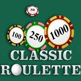 Roulette slot logo by OneTouch Games at Hispin Casino