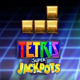 Tetris Super Jackpots logo – Jackpots by WMS at Hispin Casino