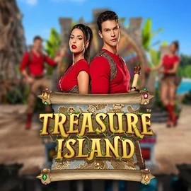 Official Live Casino logo: Treasure Island by Pragmatic Play at Hispin Casino