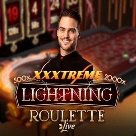 XXXtreme Lightning Roulette slot logo by Evolution at Hispin Casino